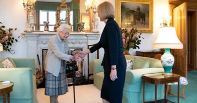 Queen Elizabeth meeting new Prime Minister, Liz Truss